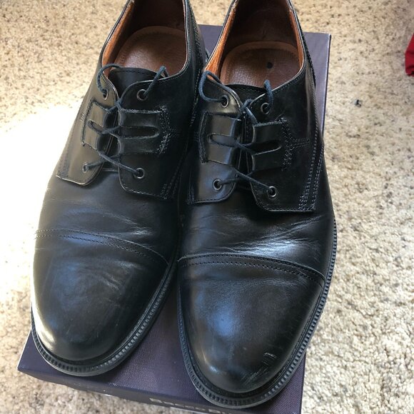 Vintage Men\'s Bacco Bucci Mondial Moscato 001 Black - Size 9 D/EE